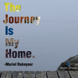 The journey is my home #travel #quote
