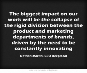Brands need to constantly innovate. #marketing #branding #innovation