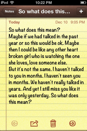 It means I'm a stupid girl 