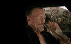 Michael rooker zombies art Wallpapers Pictures Photos Images