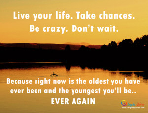 River at night, Life quote with river and beauty of nature