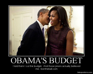 Demotivational Obama Budget