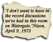 Nixon Ordered Tapes Destroyed