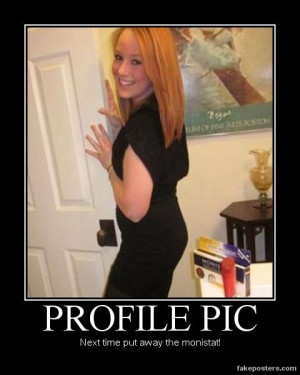 Proof why online dating profile pictures should be thought out…