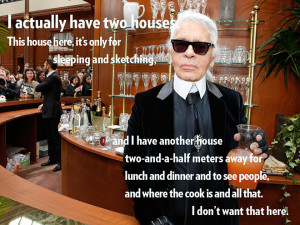 The Godfather of fashion has very strong feelings about smelly ...