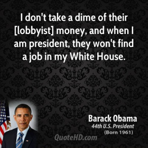 Lobbyist quote #1