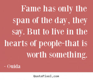 quotes about fame and fortune