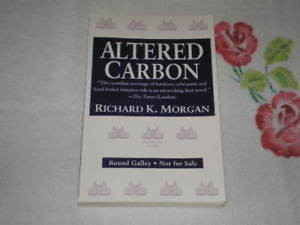 ALTERED CARBON by RICHARD K MORGAN SC ARC SIGNED