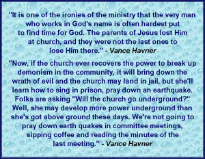Great Quotes from Vance Havner