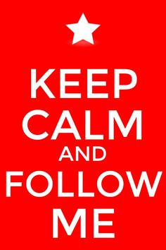 Please follow me More