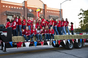 school held its third annual homecoming parade wednesday the parade ...