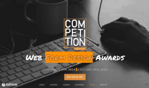 JotForm Runs the Web Form Design Awards Create a Great Form Design