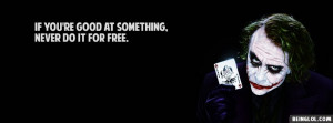 Joker Quote Profile Facebook Covers