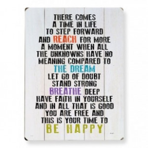 Step Forward Wall Art 14x20