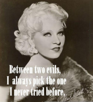 mae west quote