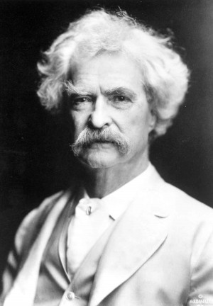 Mark Twain in 1907. Credit: The Mark Twain House & Museum