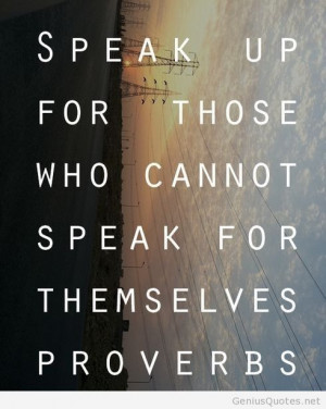 Speak up quotes faith bible