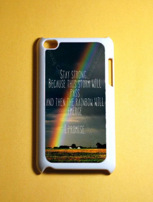 ... www.etsy.com/listing/128861912/ipod-touch-4-case-rainbow-quote-ipod-4g