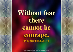 Inspirational Graphic Quotes about Fear