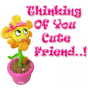 Thinking Of You Cute Friend