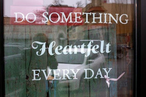 Was on a store window