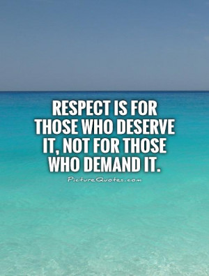 Respect Quotes