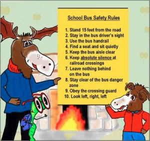 School Bus Safety Rules Printable