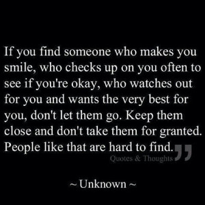 one lucky girl to have found you