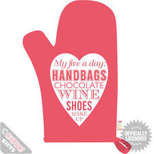 Oven glove - kitchen mitt. Comedy humour funny gift for her pot holder ...
