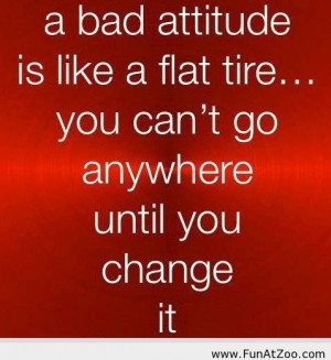 Funny 2014 saying about bad attitude