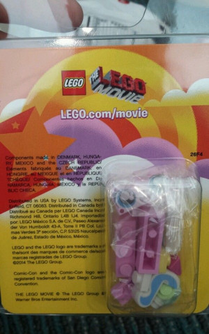 SDCC 2014 LEGO Movie Exclusive Minifigure Unikitty First Images