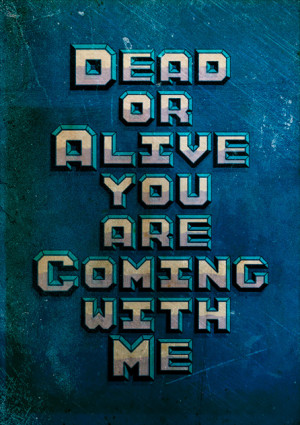 Movie Quotes Get Merged With Their Posters' Style