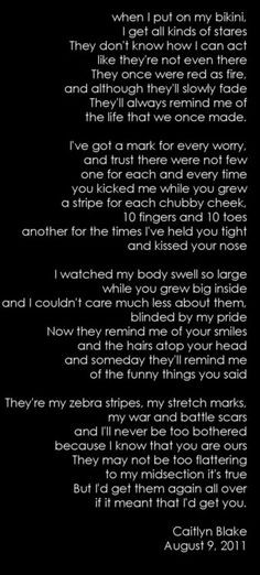 Poem about stretch marks. Its not about being perfectly perfect. Its ...