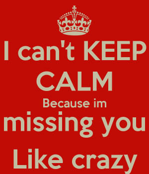 Missing You Like Crazy Quotes