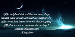 Great Shakespeare Quotes About Life As Self Encouragement On Facing ...