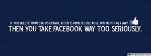 Facebook Addiction Timeline Cover Image