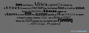 Quotes Running Proverb Facebook Timeline Cover