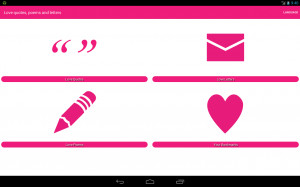 Love quotes, letters & poems - screenshot