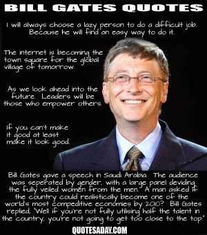 ... pictures: Bill gates quotes, quotes by bill gates, donald trump quotes