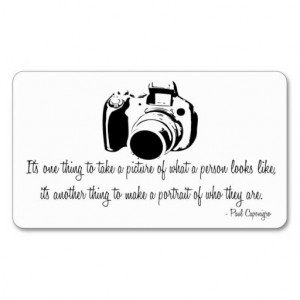 Professional Photographer Quote Business Card D2