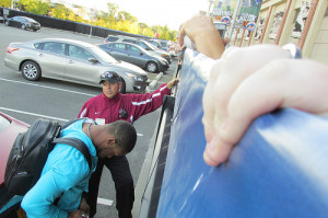 ... conducive to getting good shots of players signing for fans (IMG_6694