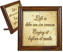 Wall Hanging General Quote 3 Plain Classic Frame