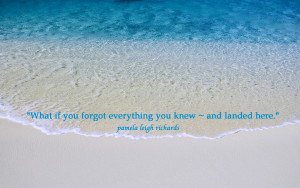 beach scenes with quotes