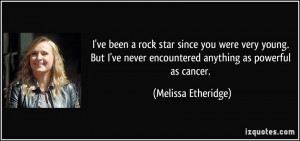 More Melissa Etheridge Quotes