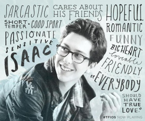 Nat Wolff as Isaac in The Fault In Our Stars