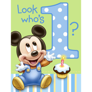 ... 1st birthday mickey mouse first birthday invitation part number pe