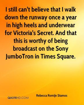 ... is worthy of being broadcast on the Sony JumboTron in Times Square