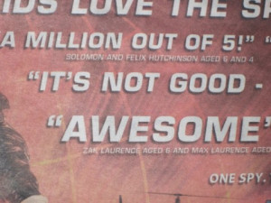 How do you find good critics' quotes when everyone hates your movie?