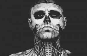 rico the zombie # zombieboy # zombie boy # rick genest # black and ...