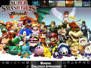 Super Smash Bros Brawl Background